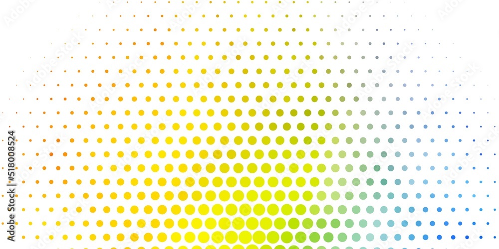Light Blue, Yellow vector texture with disks. Light Blue, Yellow vector texture with disks.