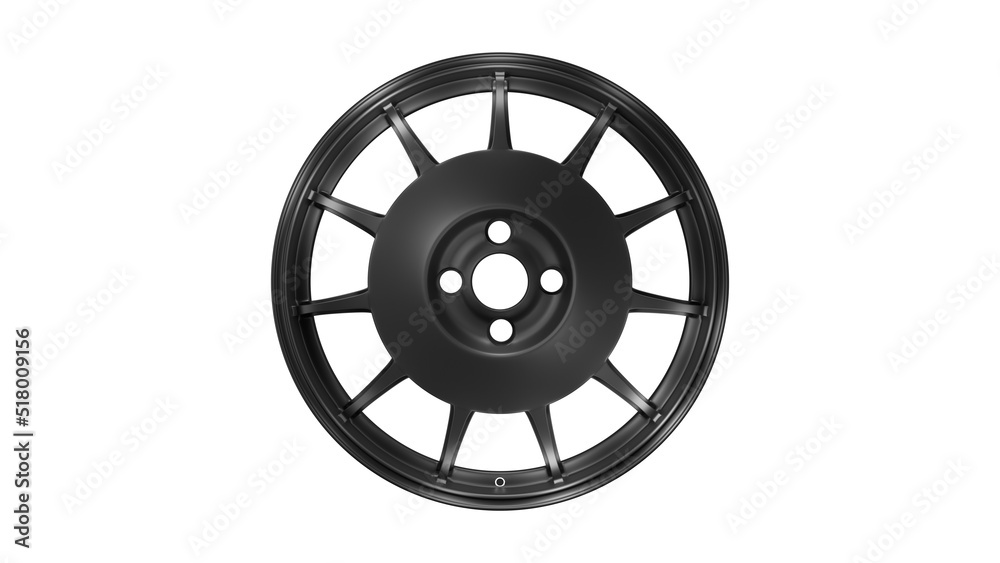 Fototapeta premium Mag wheel for car sport design show for outstanding .3d illustration
