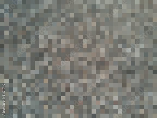 Mosaic abstract dark pale multi color little squares for background usage 