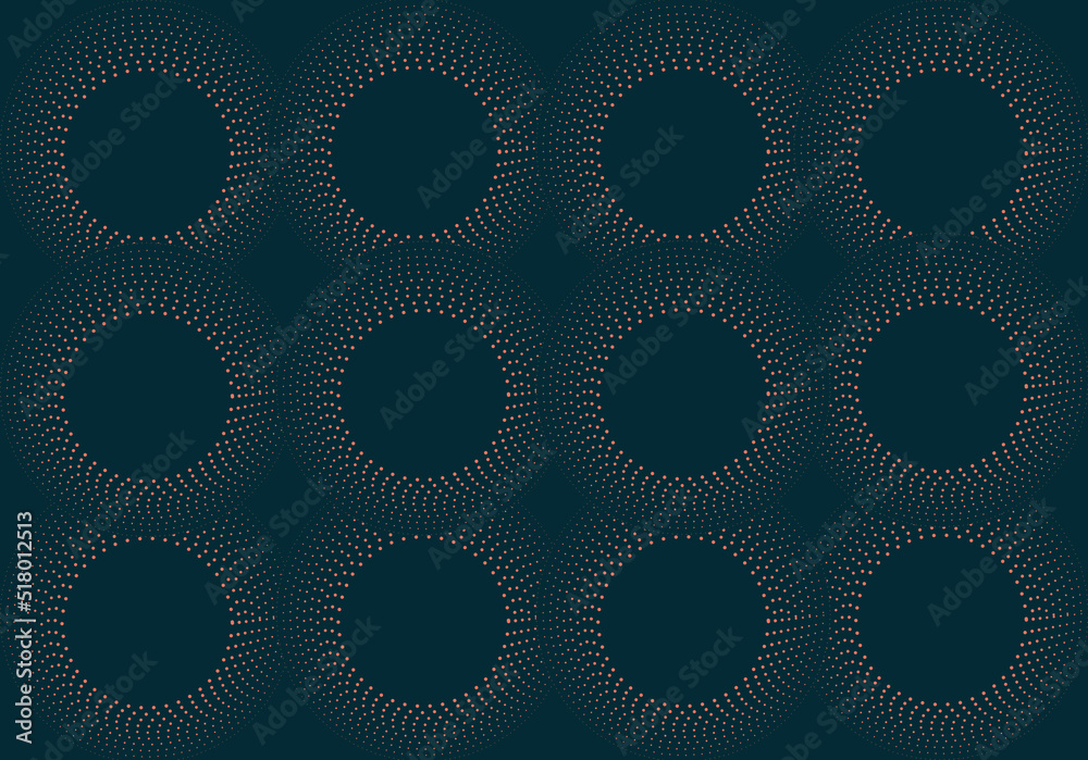 abstract background with circles and dots abstract background with circles and dots