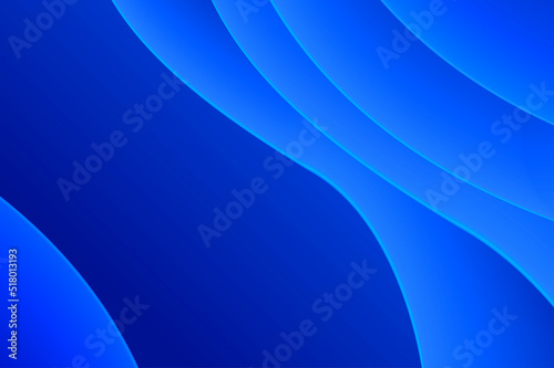 Abstract Wave Background Blue