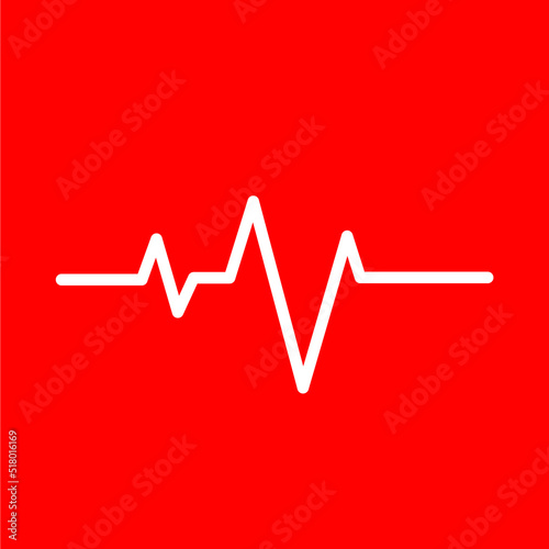 ekg heart beat cardiogram