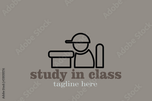people studying in class