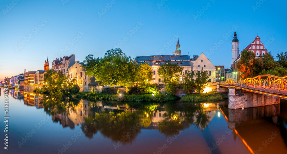Fototapeta premium Opole beautiful Polish old city 