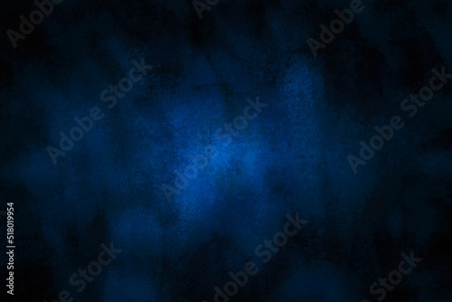 Fototapeta Naklejka Na Ścianę i Meble -  Cement wall background, dark blue gradient old wall pattern, blue abstract wall background, dark blue cement texture old wall pattern.