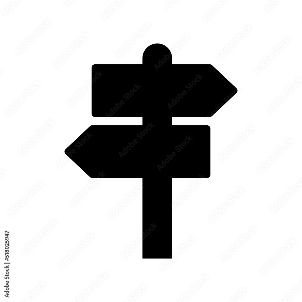 street name direction sign icon vector street name direction sign icon vector