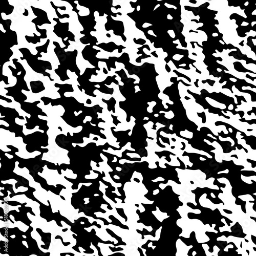 Vector texture abstract material for background decoration, black and white texture
