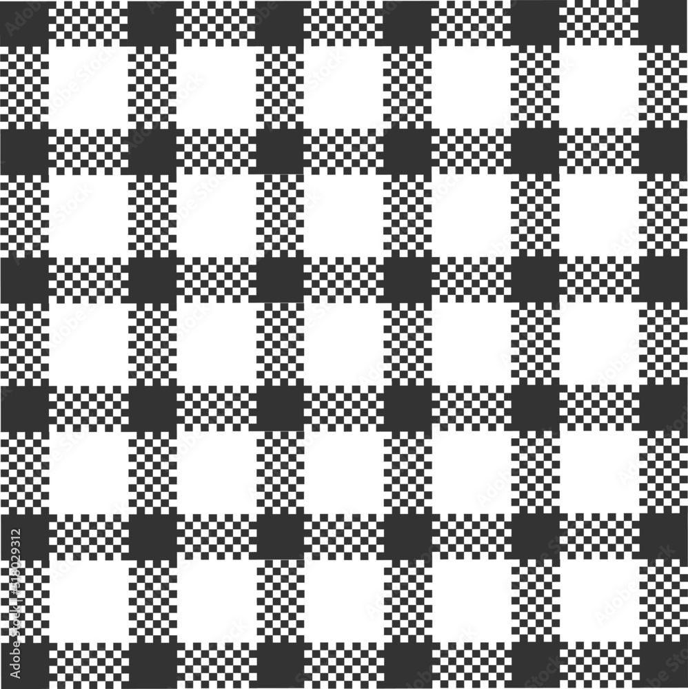 abstract fabric pattern Tribal stripes, squares, gingham and black and gray plaids abstract fabric pattern Tribal stripes, squares, gingham and black and gray plaids