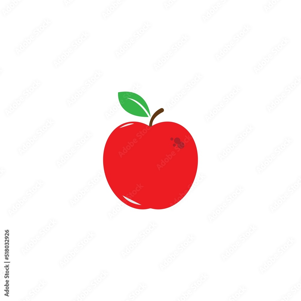 Apple fruit logo Apple fruit logo