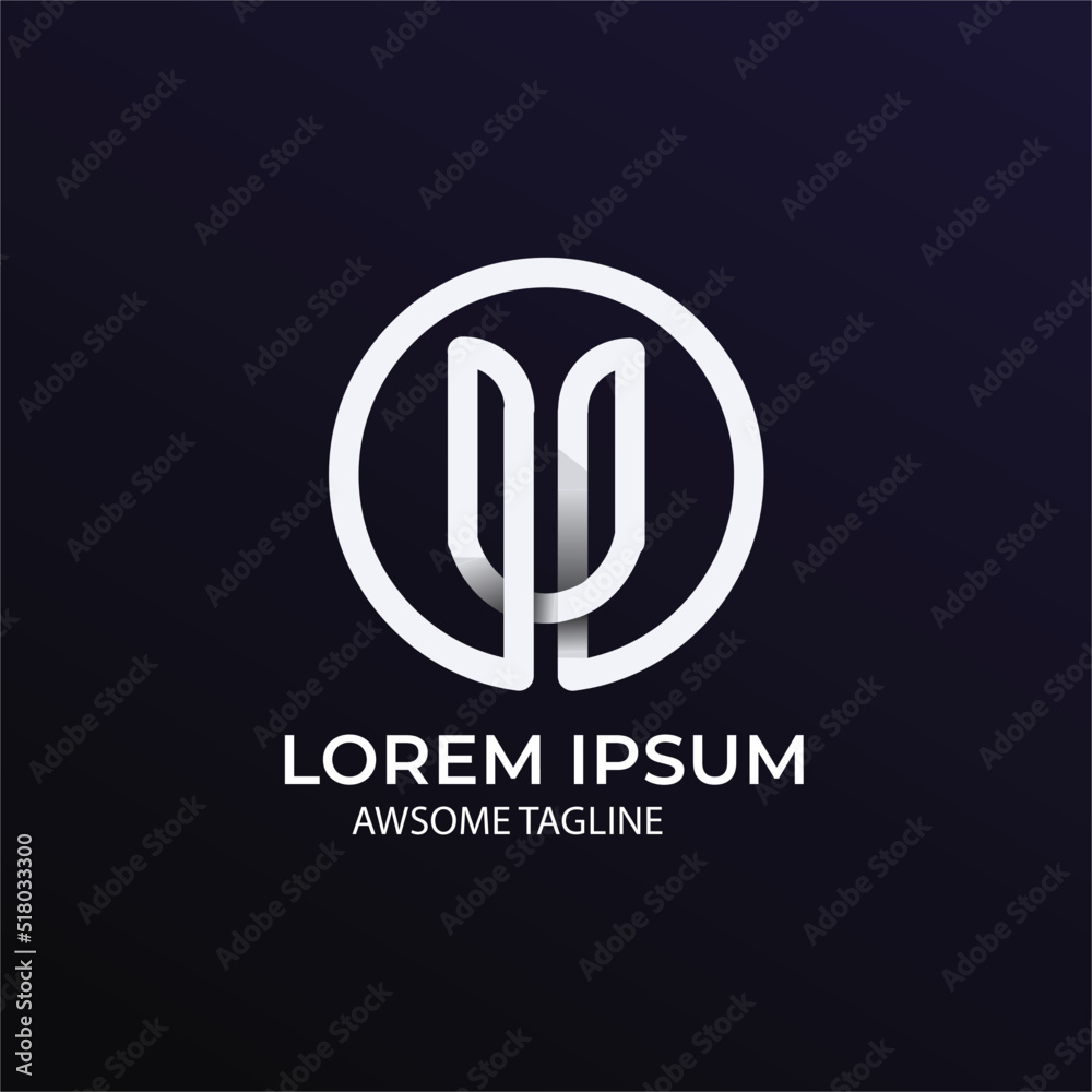 U monogram logo U monogram logo