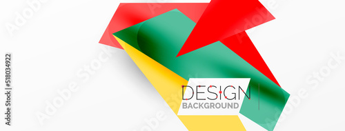 Background abstract overlapping shapes. Minimal composition vector illustration for wallpaper banner background or landing page Free Download Background abstract overlapping shapes. Minimal composition vector illustration for wallpaper banner background or landing page - GFXLoad