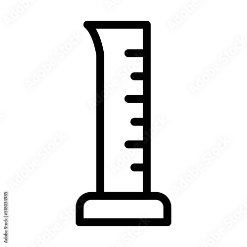 Graduated Cylinder Icon Design