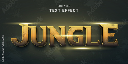 3D Cinematic Text Effect Generator. Graphic Style Mockup