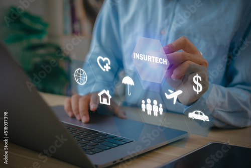 The concept of insurance that applies technology to the operating system.