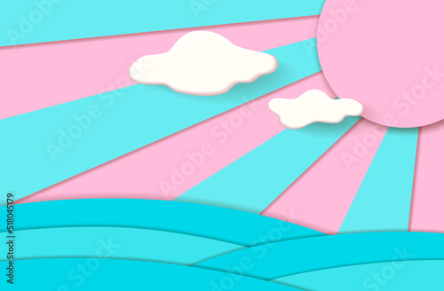 Abstract background, scene for product display, 3d rendering.
