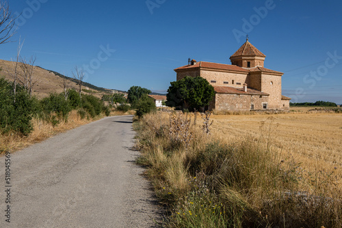 ermita de la  Virgen del Moral, siglo XVIII, El Poyo del Cid  municipio de Calamocha, provincia de Teruel, Aragón, Spain, Europe photo