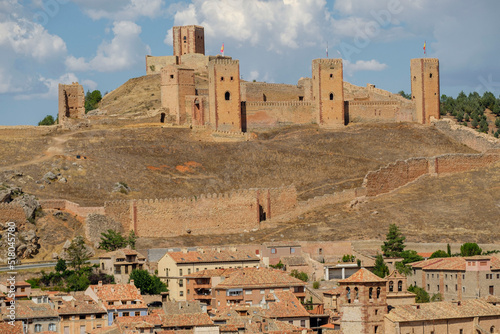 Obraz na plátně castillo de Molina de Aragón, fortaleza de Molina de los Caballeros,Molina de Ar