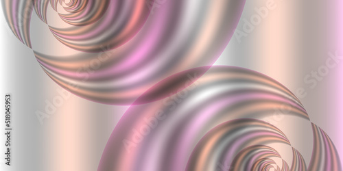 Abstract vector background with light rainbow waves. Design for cover, wallpapers, packaging, presentations.