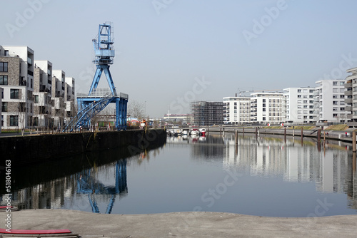 Hafen in Offenbach photo