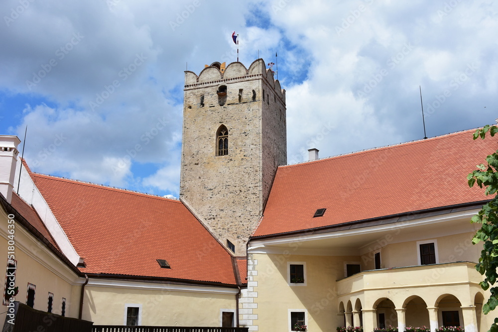 Fototapeta premium castle Vranov nad Dyji in Czech republic