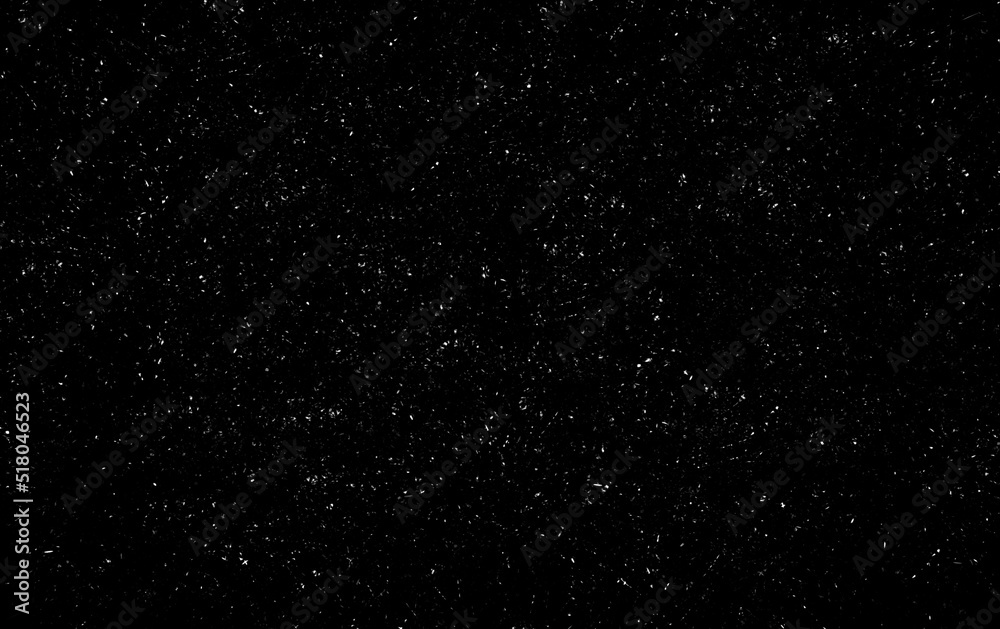 stars illustration on black background, 