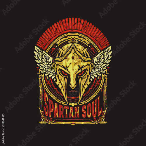 The soul of the spartan warrior