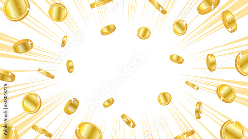gold coins background