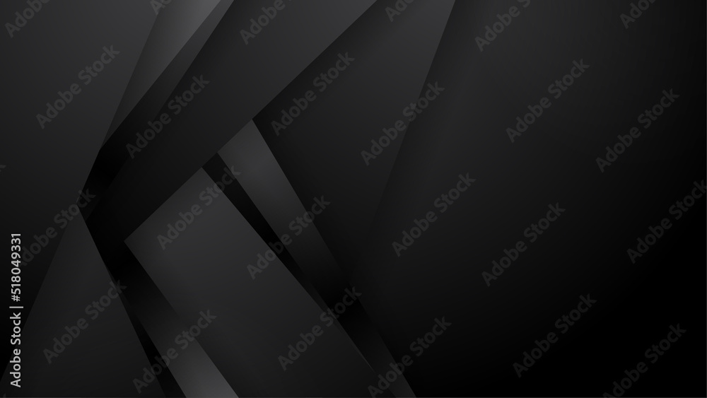 Black abstract background. Vector illustration for presentation design. Can be used for business, corporate, institution, party, festive, seminar, talk, flyer, texture, wallpaper, and pattern.