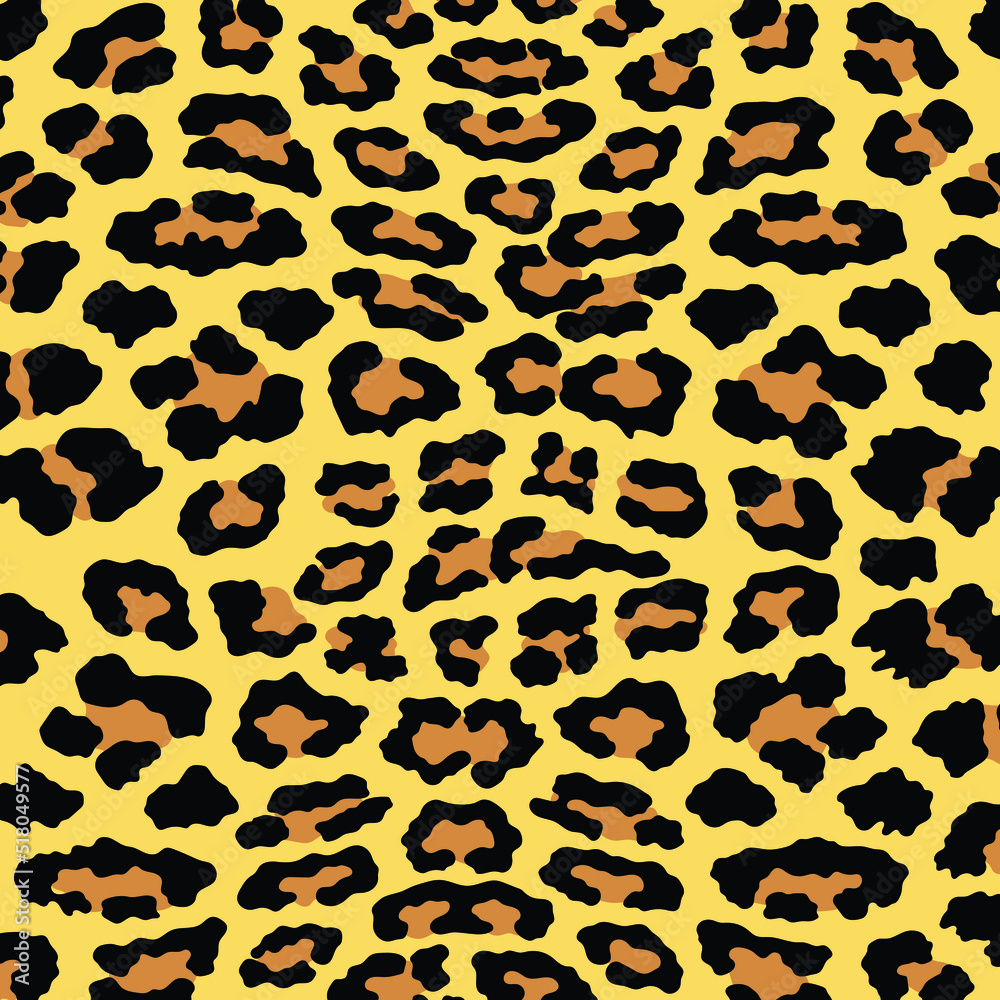 Leopard, cheetah and jaguar print seamless pattern. Animal skin print seamless pattern design. Leopard, cheetah and jaguar print seamless pattern. Animal skin print seamless pattern design.