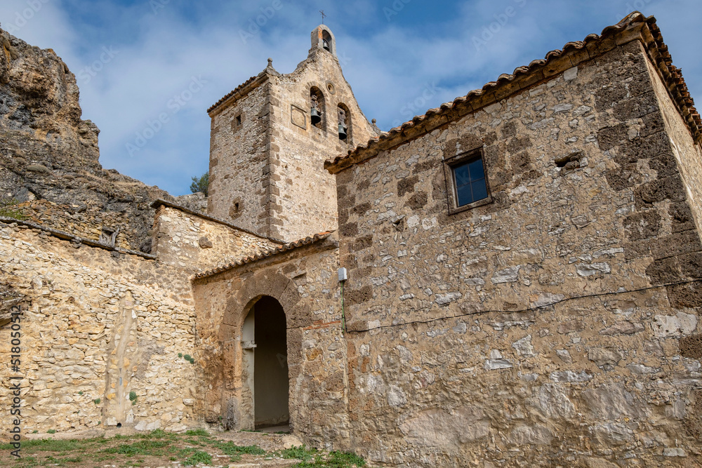 iglesia de San Miguel, Chaorna, Soria,  comunidad autónoma de Castilla y León, Spain, Europe