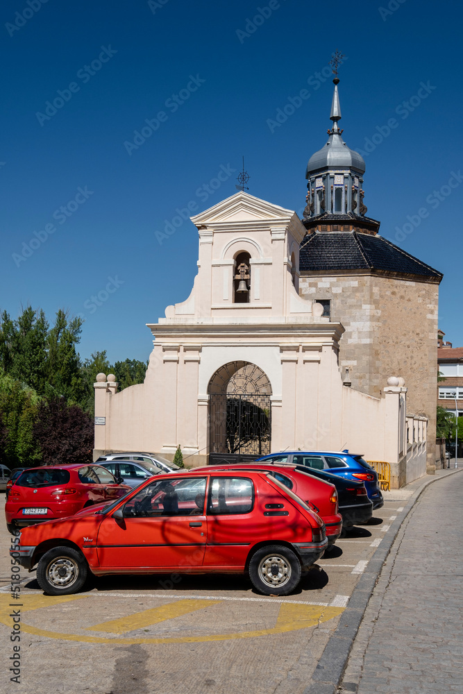 Ermita de Jesús Nazareno -Capilla del Cristo, barroca, siglo XVIII, Almazán, Soria,  comunidad autónoma de Castilla y León, Spain, Europe