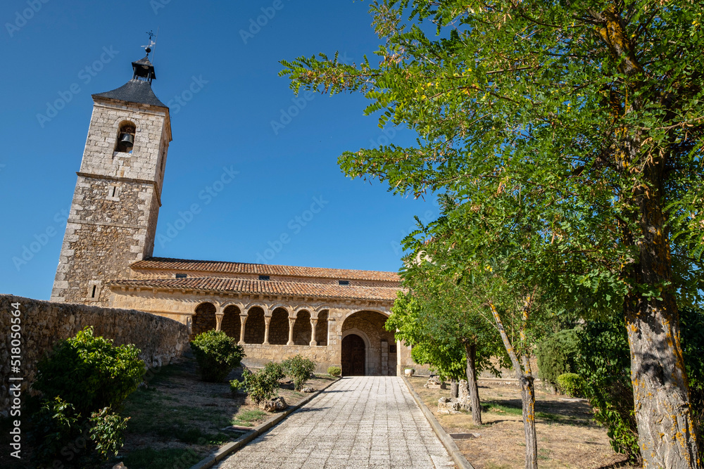 iglesia de santa Cristina, románica s.XII, Barca, Soria, comunidad autónoma de Castilla y León, Spain, Europe iglesia de santa Cristina, románica s.XII, Barca, Soria, comunidad autónoma de Castilla y León, Spain, Europe