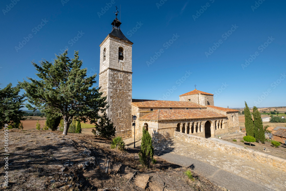 iglesia de santa Cristina, románica s.XII, Barca, Soria,  comunidad autónoma de Castilla y León, Spain, Europe