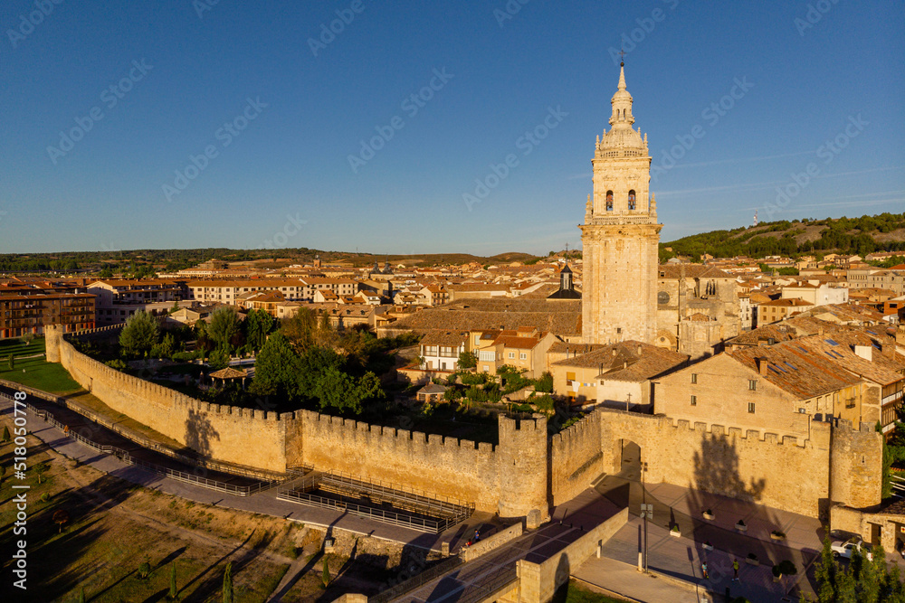 murallas medievales, El Burgo de Osma, Soria,  comunidad autónoma de Castilla y León, Spain, Europe