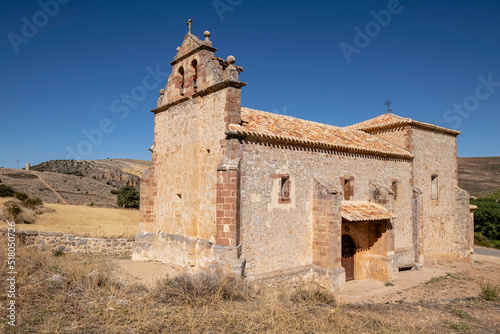 ermita de la Virgen del Monte, barroco rural, siglo XVII, Caracena, Soria, comunidad autónoma de Castilla y León, Spain, Europe