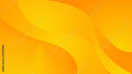 Orange and yellow abstract background. Vector illustration for presentation design. Can be used for business, corporate, institution, party, festive, seminar, flyer, texture, wallpaper, and pattern.