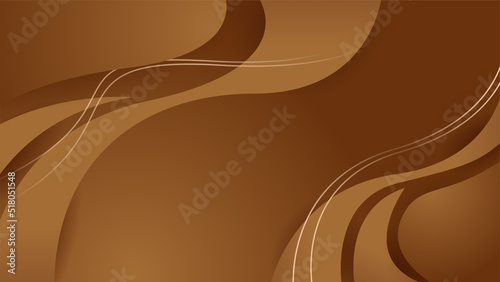 Brown abstract background. Vector illustration for presentation design. Can be used for business, corporate, institution, party, festive, seminar, talk, flyer, texture, wallpaper, and pattern.