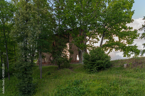 Ruins of castle Viljandi  europe  estonia