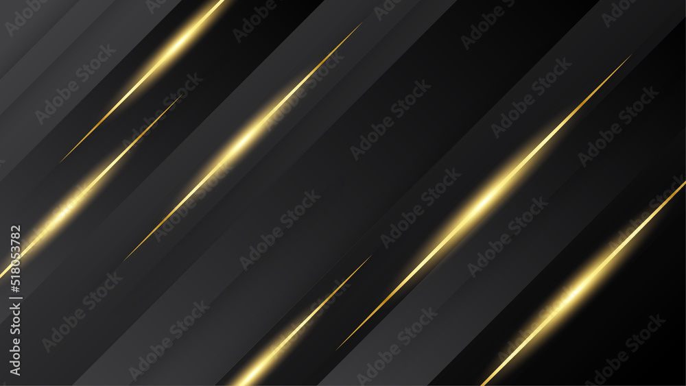 Luxury black gold abstract background. Vector illustration for presentation design. Can be used for business, corporate, institution, party, festive, seminar, flyer, texture, wallpaper, and pattern. Luxury black gold abstract background. Vector illustration for presentation design. Can be used for business, corporate, institution, party, festive, seminar, flyer, texture, wallpaper, and pattern.