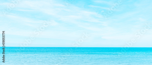 Simple background of the sea. 海のシンプル背景 