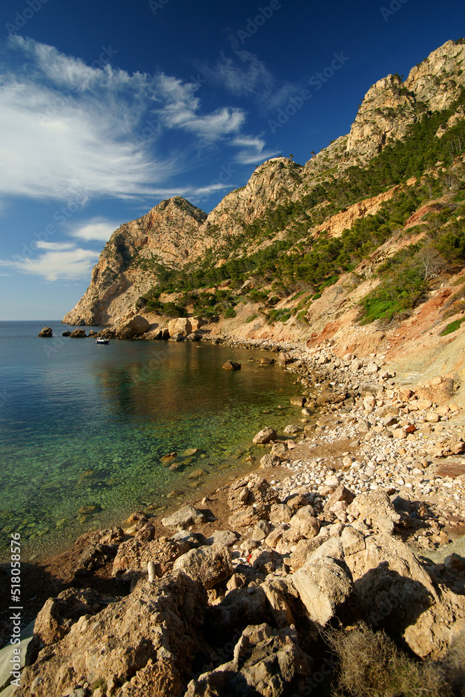 Cala en Basset. Morro de Sa Ratjada.Andratx. Ponent.Mallorca.Illes Balears.España.