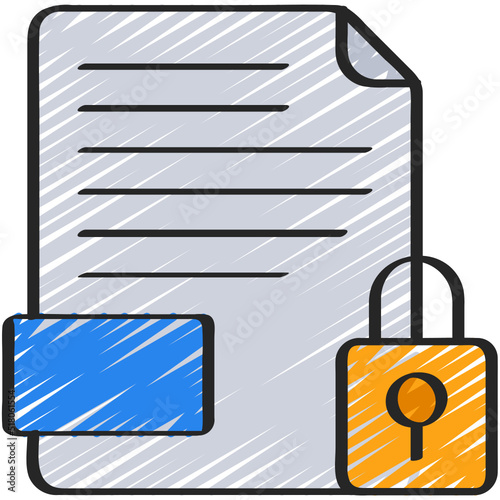 Document Security Icon