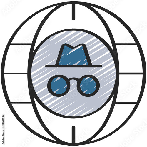 Internet Anonymity Icon