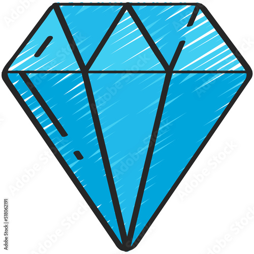 Diamond Element Icon