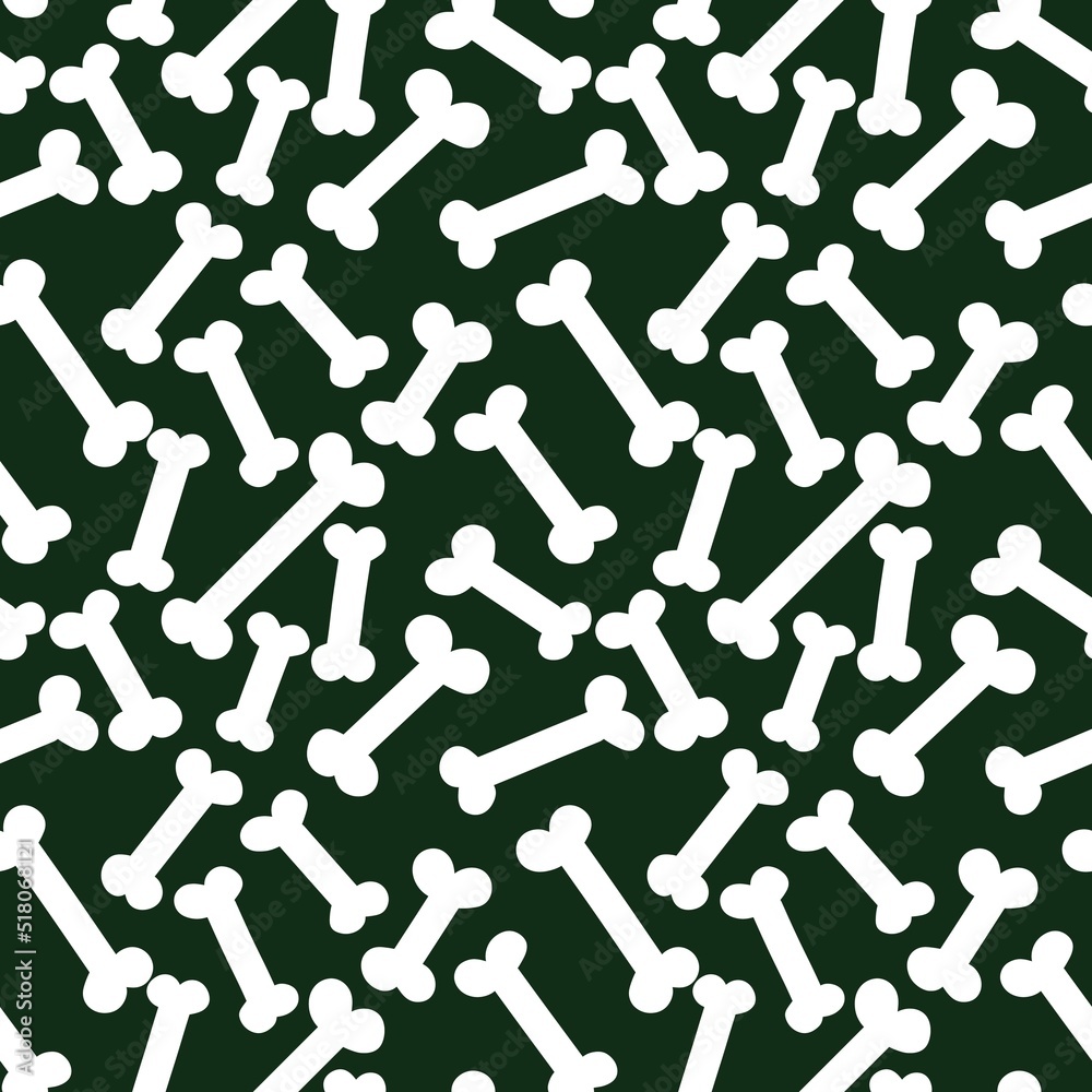 Halloween cartoon seamless bones pattern for kids and dogs and wrapping and clothes print and accessories Halloween cartoon seamless bones pattern for kids and dogs and wrapping and clothes print and accessories