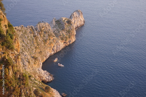 travel, rocks, bay, mountain, stone, blue,
