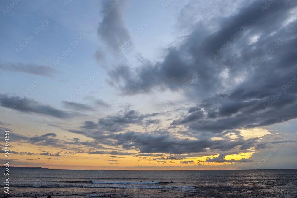 Obraz premium sunset on the beach