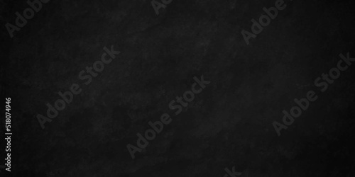 Dark Black backdrop grunge background with marble stone texture in old vintage paper design. panorama old vintage grunge texture, marbled black painted background illustration.
