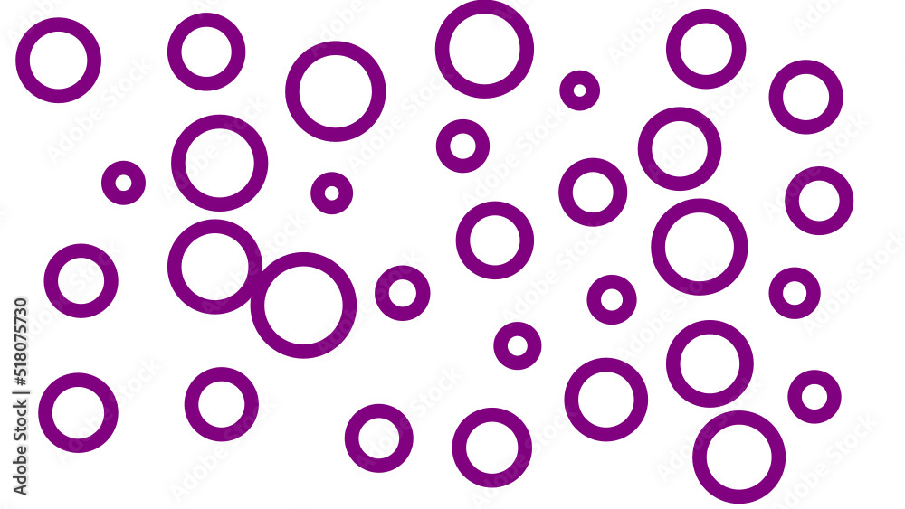 Circle Scatter Ring. Velvet Violet scattered in a round isolated on white background. Circle Scatter Ring. Velvet Violet scattered in a round isolated on white background.