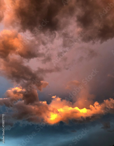 sunset in the clouds © Georgiana